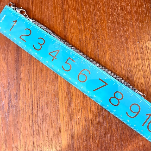 Brighton Beverly Glam bracelet Silver mesh Holds charms, beads, & stoppers - Picture 3 of 10